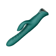 Zalo - Mose 2 - Stotende Rabbit Vibrator – Smaragdgroen-Erotiekvoordeel.nl
