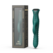 ZALO - Mose 2 - Stotende Rabbit Vibrator – Smaragdgroen-Erotiekvoordeel.nl