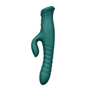 ZALO - Mose 2 - Stotende Rabbit Vibrator – Smaragdgroen-Erotiekvoordeel.nl