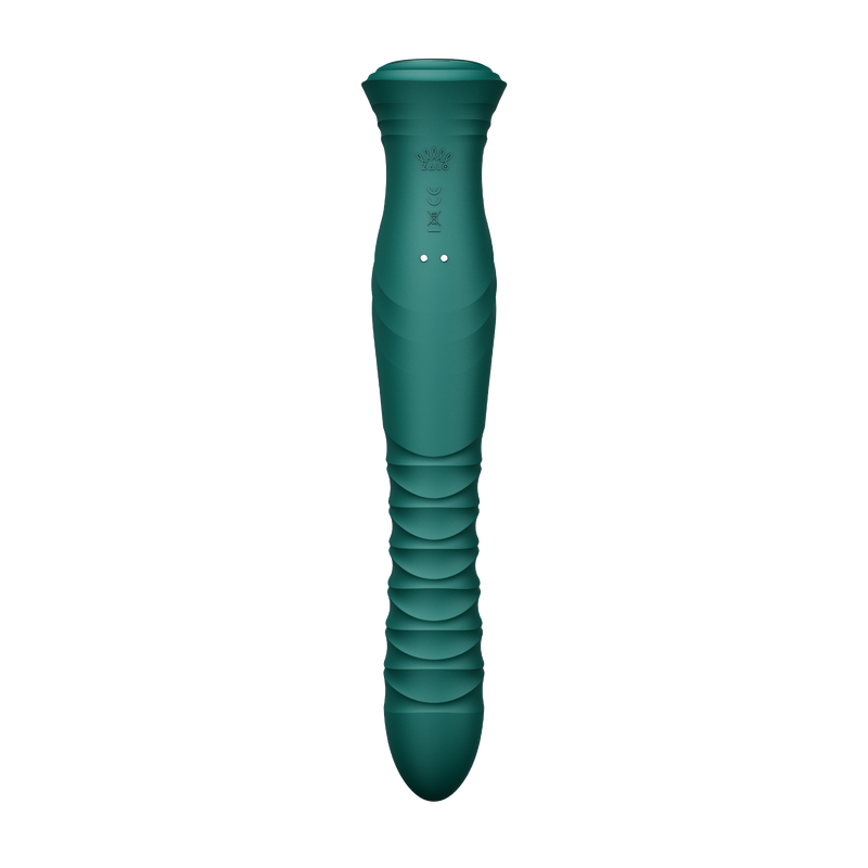 ZALO - Mose 2 - Stotende Rabbit Vibrator – Smaragdgroen-Erotiekvoordeel.nl