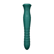 Zalo - Mose 2 - Stotende Rabbit Vibrator – Smaragdgroen-Erotiekvoordeel.nl