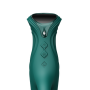 Zalo - Mose 2 - Stotende Rabbit Vibrator – Smaragdgroen-Erotiekvoordeel.nl