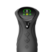 Zalo - Mose 2 - Stotende Rabbit Vibrator – Zwart-Erotiekvoordeel.nl