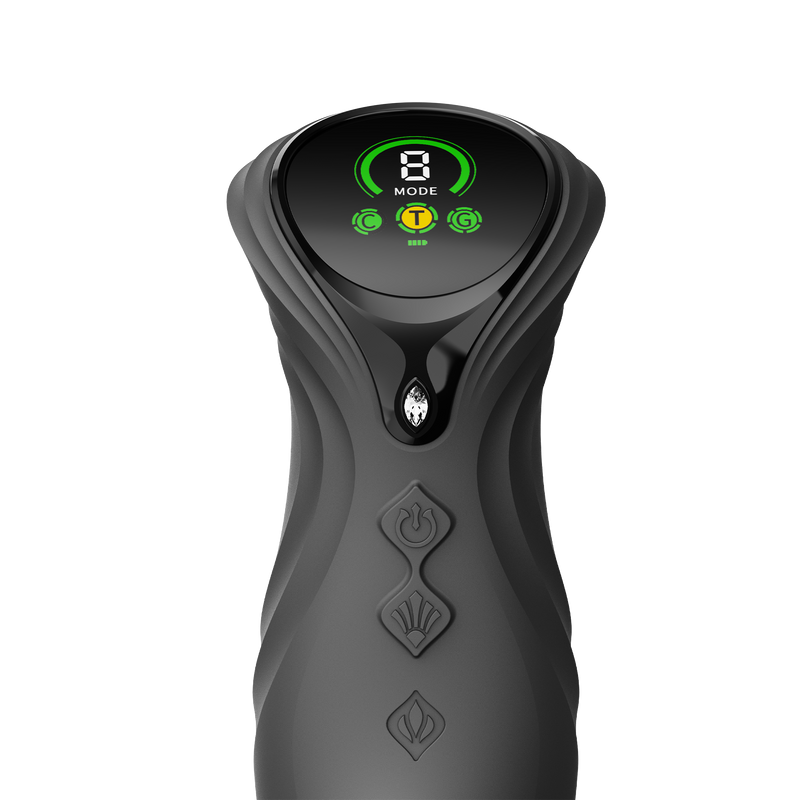 Zalo - Mose 2 - Stotende Rabbit Vibrator – Zwart-Erotiekvoordeel.nl