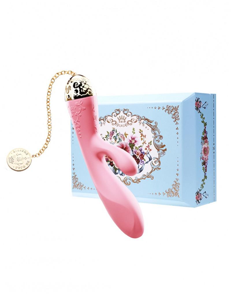 Zalo - Rosalie - Rabbit Vibrator Met App Control - Roze-Laced-up.nl