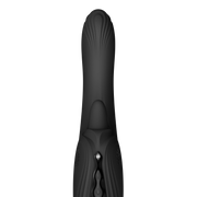 Zalo - Ares - Likkende G-Spot Rabbit Vibrator - Verwarmend - App Control - Obsidian Zwart-Erotiekvoordeel.nl