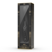 Zalo - Ares - Likkende G-Spot Rabbit Vibrator - Verwarmend - App Control - Obsidian Zwart-Erotiekvoordeel.nl