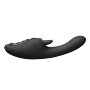 Zalo - Ares - Likkende G-Spot Rabbit Vibrator - Verwarmend - App Control - Obsidian Zwart-Erotiekvoordeel.nl