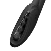 Zalo - Ares - Likkende G-Spot Rabbit Vibrator - Verwarmend - App Control - Obsidian Zwart-Erotiekvoordeel.nl
