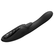 Zalo - Ares - Likkende G-Spot Rabbit Vibrator - Verwarmend - App Control - Obsidian Zwart-Erotiekvoordeel.nl