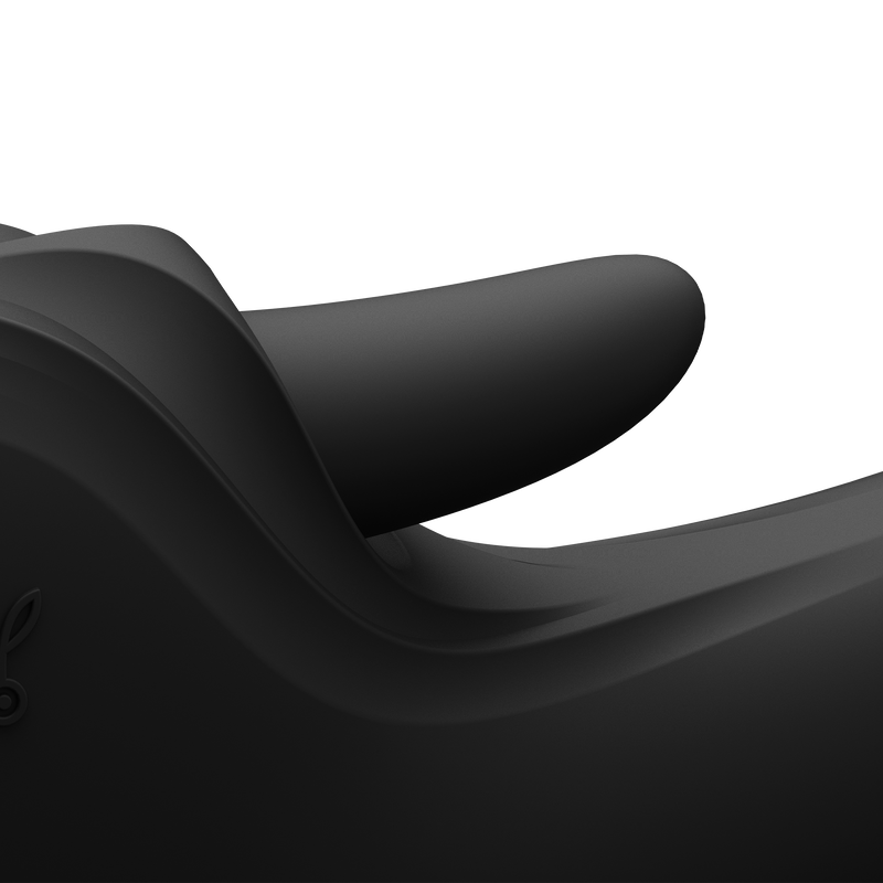 Zalo - Ares - Likkende G-Spot Rabbit Vibrator - Verwarmend - App Control - Obsidian Zwart-Erotiekvoordeel.nl