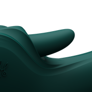 Zalo - Ares - Likkende G-Spot Rabbit Vibrator - Verwarmend - App Control - Smaragd Groen-Erotiekvoordeel.nl