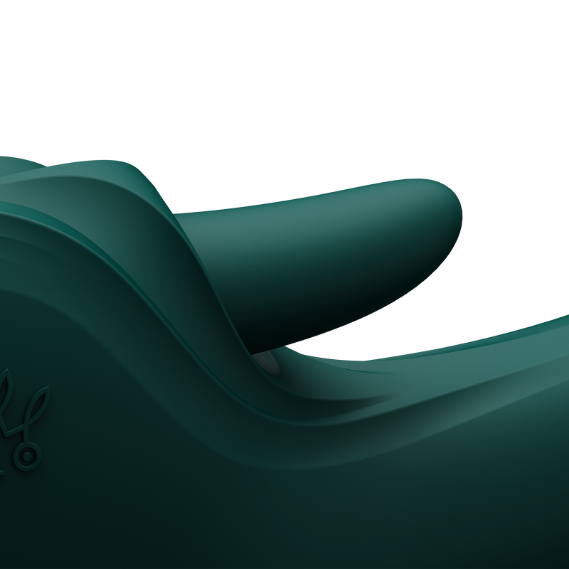 Zalo - Ares - Likkende G-Spot Rabbit Vibrator - Verwarmend - App Control - Smaragd Groen-Erotiekvoordeel.nl
