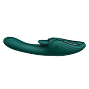 Zalo - Ares - Likkende G-Spot Rabbit Vibrator - Verwarmend - App Control - Smaragd Groen-Erotiekvoordeel.nl