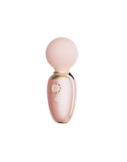 Zalo - Ava - Verwarmende Mini Wand Vibrator met App bediening - Lichtroze-Erotiekvoordeel.nl