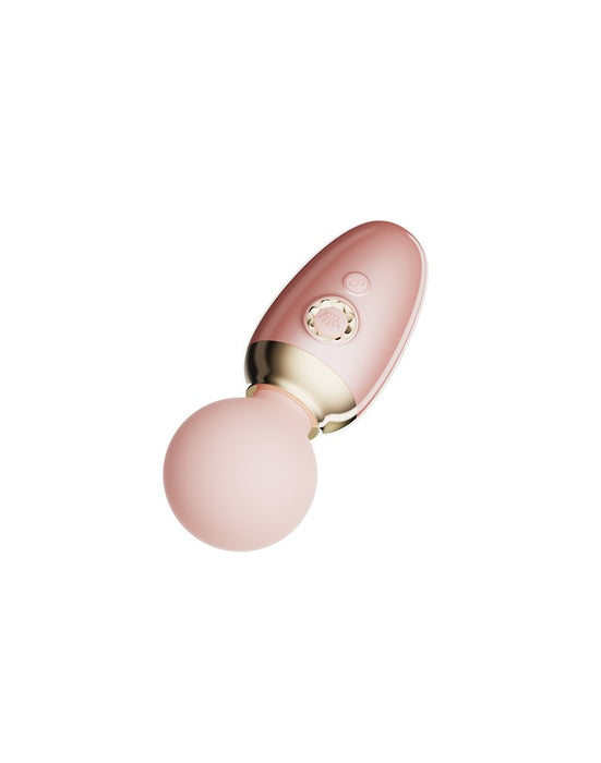 Zalo - Ava - Verwarmende Mini Wandvibrator met App bediening - Lichtroze-Laced-up.nl