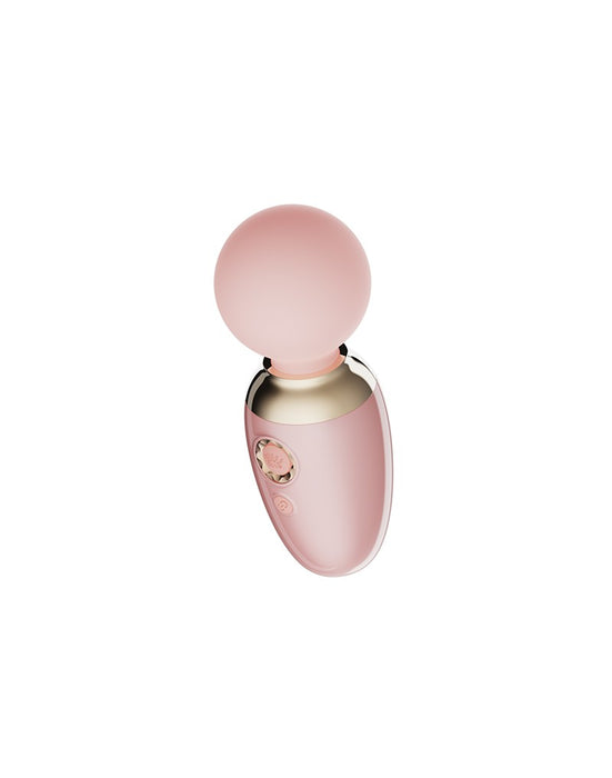 Zalo - Ava - Verwarmende Mini Wandvibrator met App bediening - Lichtroze-Laced-up.nl