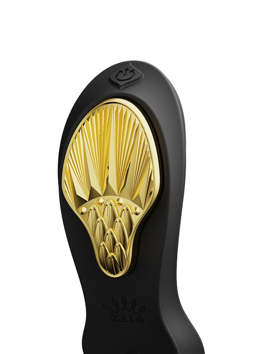 Zalo - Aya - Draagbare Panty Vibrator Met Afstandsbediening - Vibrerend Slipje - Obsidian Zwart-Laced-up.nl