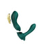 Zalo - Aya - Draagbare Panty Vibrator Met Afstandsbediening - Vibrerend Slipje - Smaragd Groen-Laced-up.nl