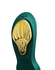 Zalo - Aya - Draagbare Panty Vibrator Met Afstandsbediening - Vibrerend Slipje - Smaragd Groen-Laced-up.nl