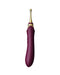 Zalo - Bess 2 - Verwarmde Pinpoint Clitoris Vibrator- Met Extra opzetstukken - Amethyst Paars-Laced-up.nl