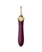 Zalo - Bess 2 - Verwarmde Pinpoint Clitoris Vibrator- Met Extra opzetstukken - Amethyst Paars-Laced-up.nl
