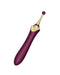 Zalo - Bess 2 - Verwarmde Pinpoint Clitoris Vibrator- Met Extra opzetstukken - Amethyst Paars-Laced-up.nl