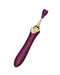 Zalo - Bess 2 - Verwarmde Pinpoint Clitoris Vibrator- Met Extra opzetstukken - Amethyst Paars-Laced-up.nl