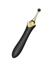 Zalo - Bess 2 - Verwarmde Pinpoint Clitoris Vibrator- Met Extra opzetstukken - Obsidian Zwart-Laced-up.nl