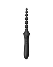 Zalo - Bess 2 - Verwarmde Pinpoint Clitoris Vibrator- Met Extra opzetstukken - Obsidian Zwart-Laced-up.nl