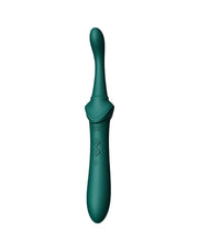 Zalo - Bess 2 - Verwarmde Pinpoint Clitoris Vibrator- Met Extra opzetstukken - Smaragdgroen-Laced-up.nl