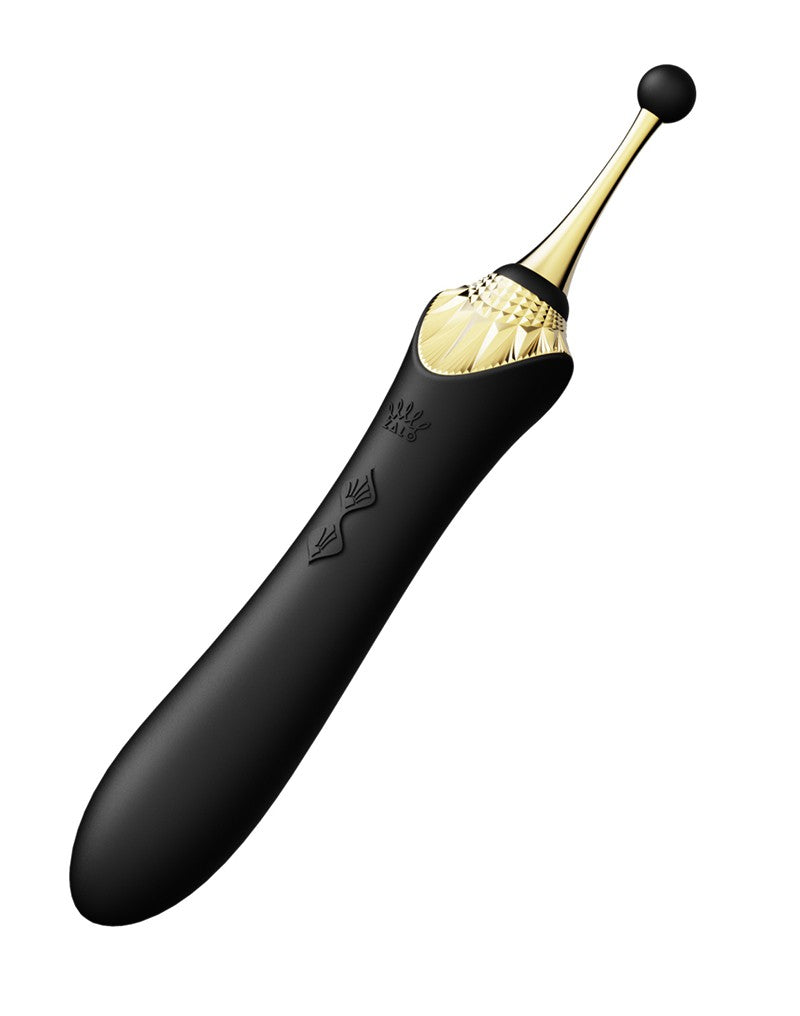 Zalo - Bess - Clitoris Pinpoint Vibrator - Met Extra opzetstukken - Obsidian Zwart-Laced-up.nl