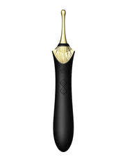 Zalo - Bess - Clitoris Pinpoint Vibrator - Met Extra opzetstukken - Obsidian Zwart-Laced-up.nl