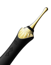 Zalo - Bess - Clitoris Pinpoint Vibrator - Met Extra opzetstukken - Obsidian Zwart-Laced-up.nl