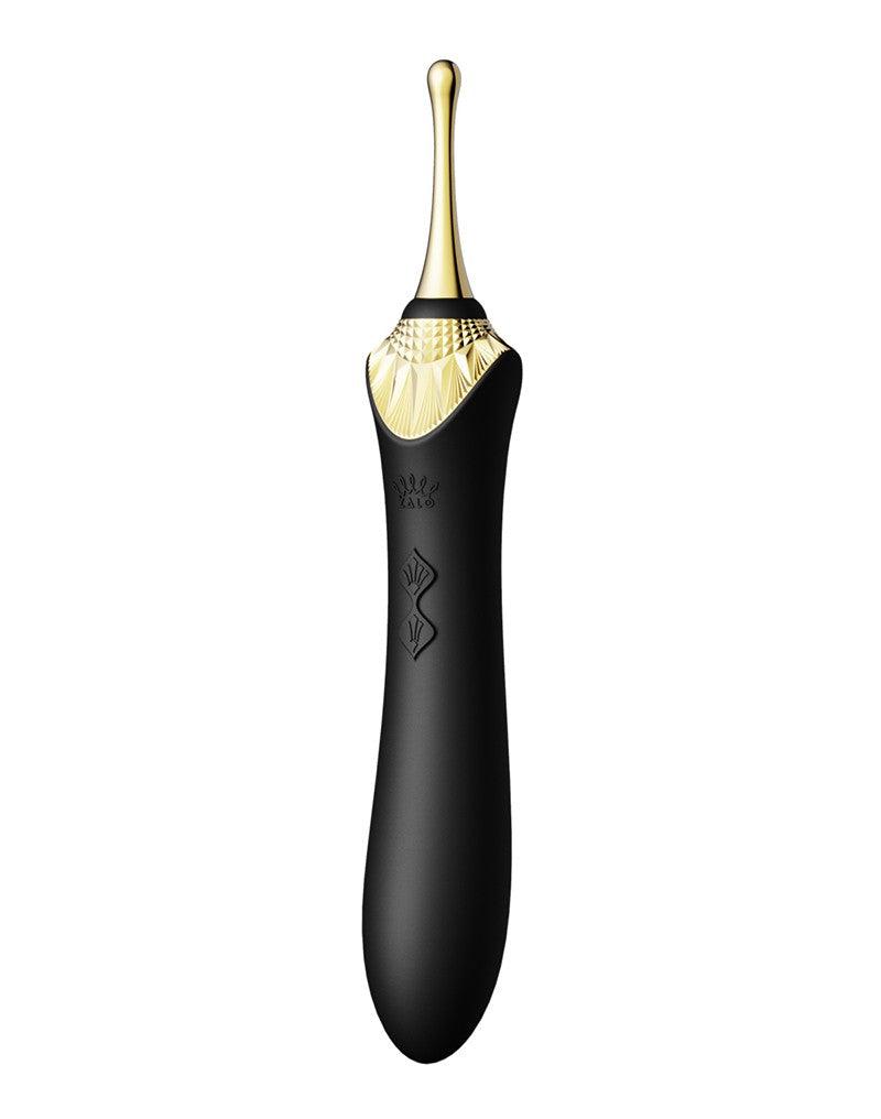 Zalo - Bess - Clitoris Pinpoint Vibrator - Met Extra opzetstukken - Obsidian Zwart-Laced-up.nl