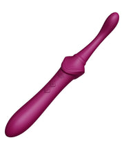 Zalo - Bess - Clitoris Pinpoint Vibrator - Met Extra opzetstukken - Robijn Rood-Laced-up.nl