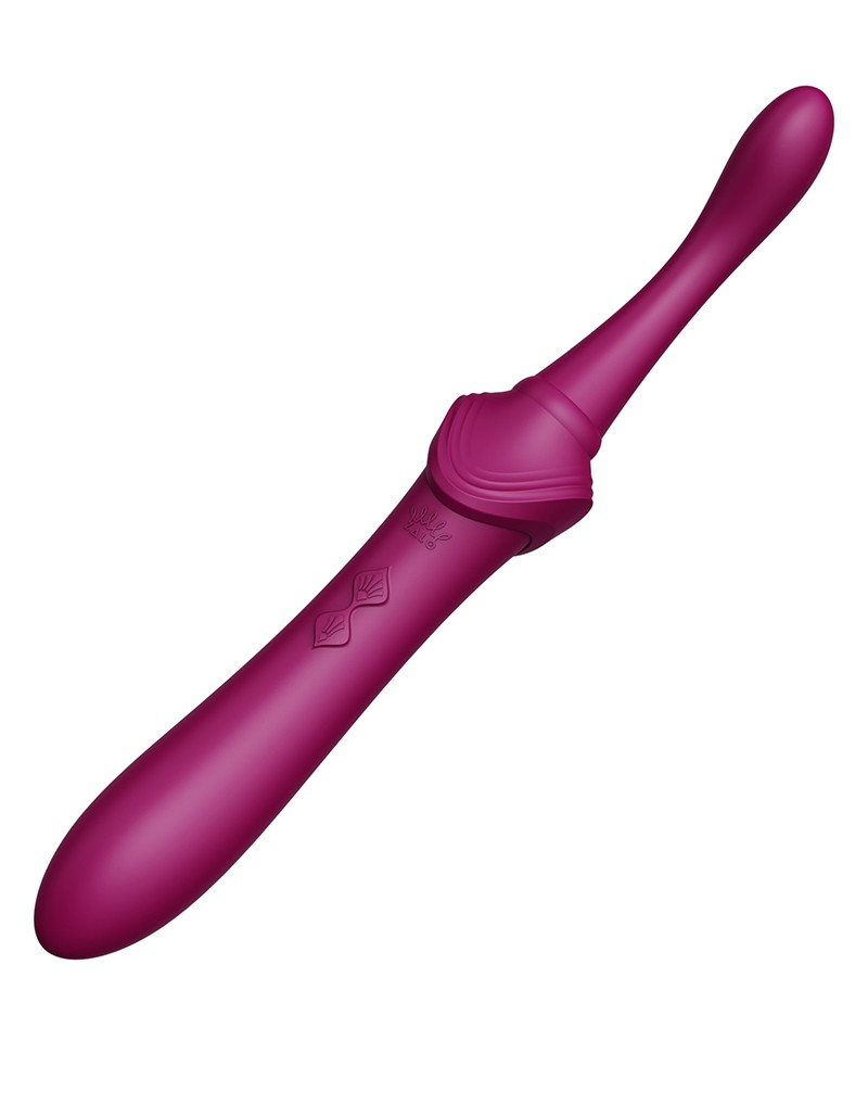 Zalo - Bess - Clitoris Pinpoint Vibrator - Met Extra opzetstukken - Robijn Rood-Laced-up.nl