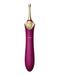 Zalo - Bess - Clitoris Pinpoint Vibrator - Met Extra opzetstukken - Robijn Rood-Erotiekvoordeel.nl