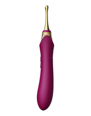 Zalo - Bess - Clitoris Pinpoint Vibrator - Met Extra opzetstukken - Robijn Rood-Laced-up.nl