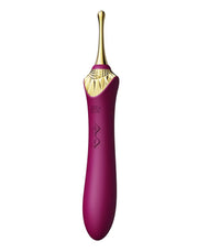 Zalo - Bess - Clitoris Pinpoint Vibrator - Met Extra opzetstukken - Robijn Rood-Laced-up.nl
