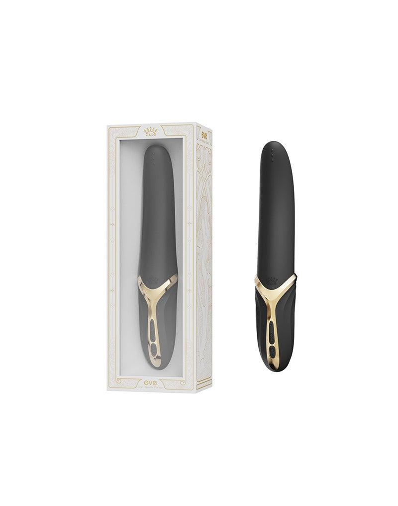 Zalo - Eve - Lik Vibrator met Verwarmingsfunctie en DirectPower 2.0 - Zwart-Laced-up.nl