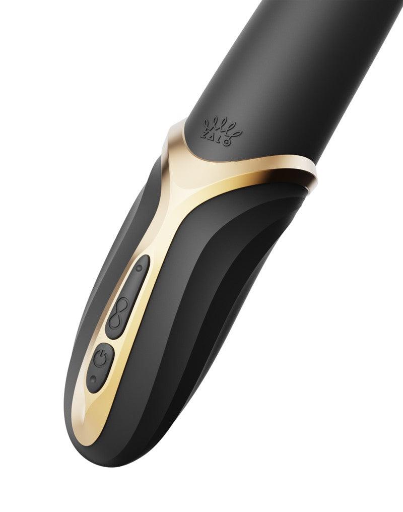 Zalo - Eve - Lik Vibrator met Verwarmingsfunctie en DirectPower 2.0 - Zwart-Laced-up.nl