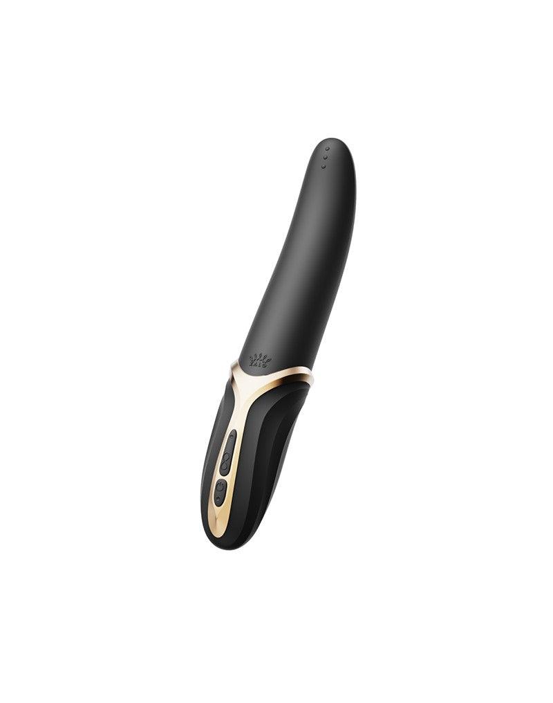 Zalo - Eve - Lik Vibrator met Verwarmingsfunctie en DirectPower 2.0 - Zwart-Laced-up.nl