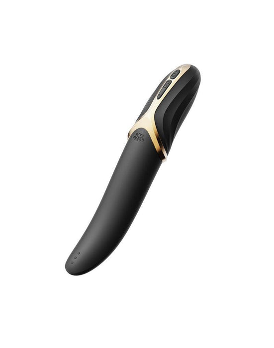 Zalo - Eve - Lik Vibrator met Verwarmingsfunctie en DirectPower 2.0 - Zwart-Laced-up.nl