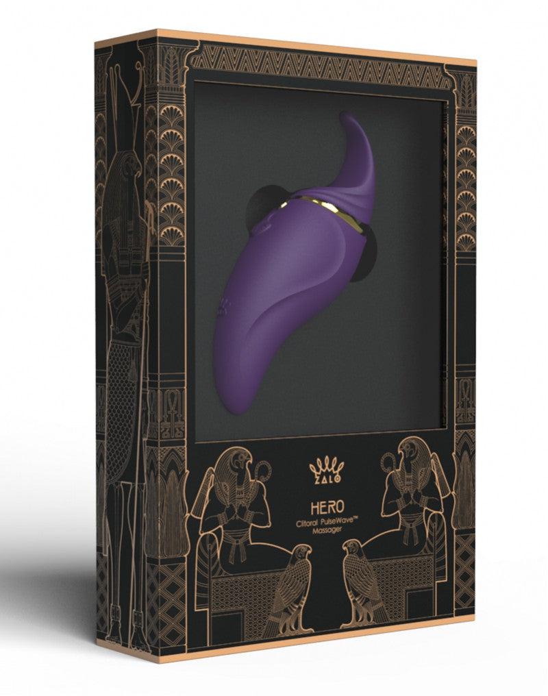 Zalo - Hero - Clitoral Pulsewave Vibrator - Amethyst Paars-Laced-up.nl