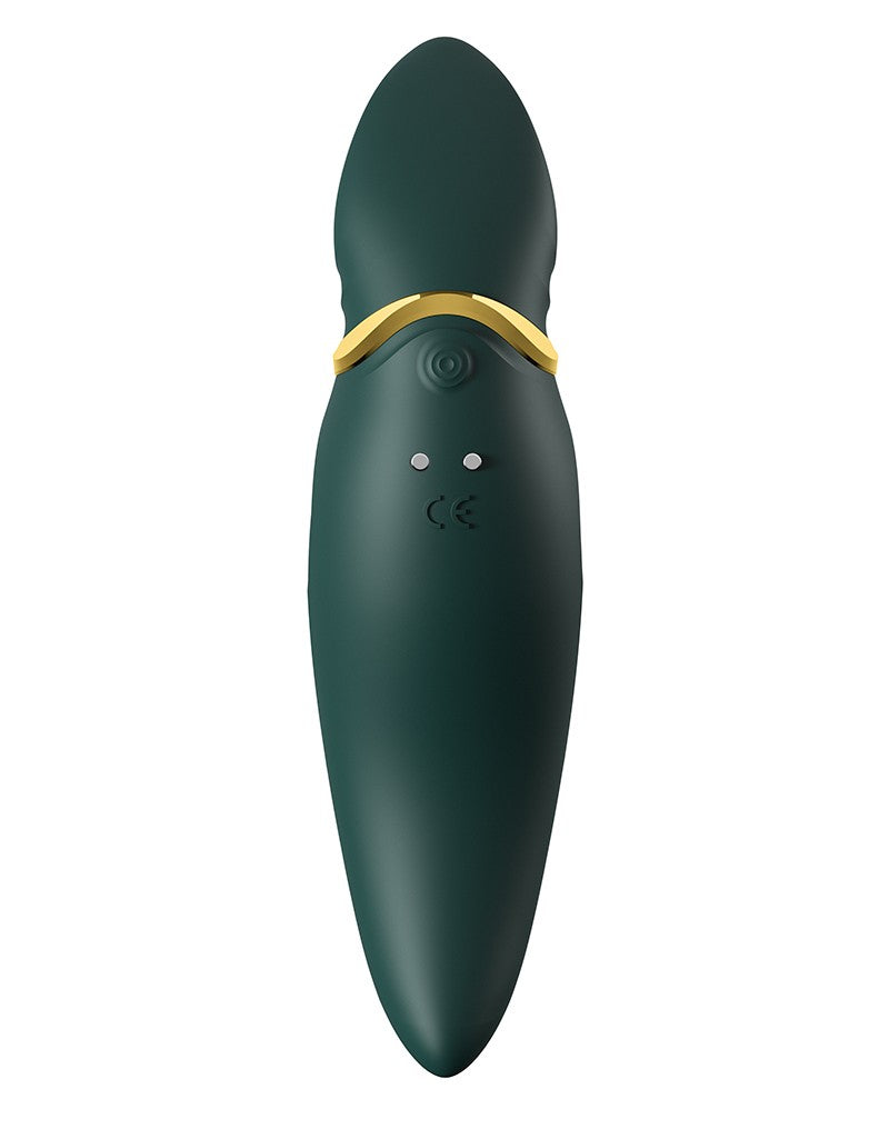 Zalo - Hero - Clitoral Pulsewave Vibrator - Smaragd Groen-Laced-up.nl