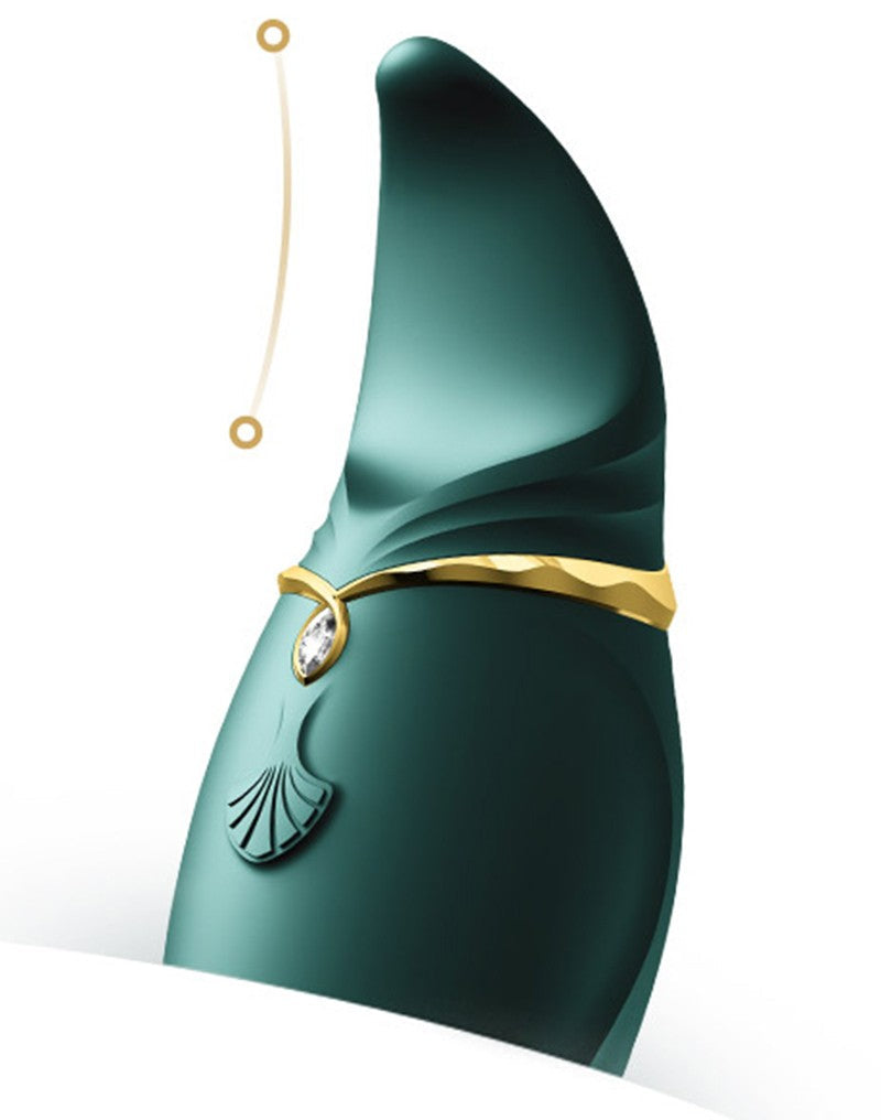 Zalo - Hero - Clitoral Pulsewave Vibrator - Smaragd Groen-Laced-up.nl
