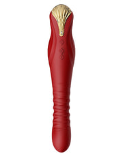Zalo - King - Stotende Vibrator Met Powerthrust Technologie - Rood-Laced-up.nl