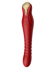 Zalo - King - Stotende Vibrator Met Powerthrust Technologie - Rood-Laced-up.nl