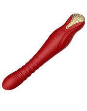 Zalo - King - Stotende Vibrator Met Powerthrust Technologie - Rood-Laced-up.nl